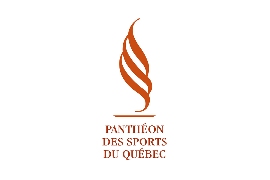 Un logo du Panthéon des sports du Québec.