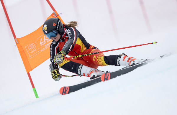 Ski alpin. La Canadienne Valérie Grenier remporte le slalom géant