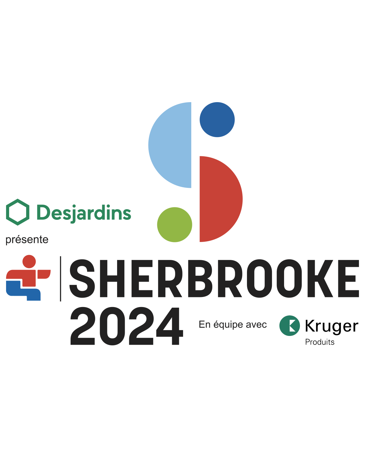 logo 58e Finale des Jeux du Québec-Sherbrooke 2024